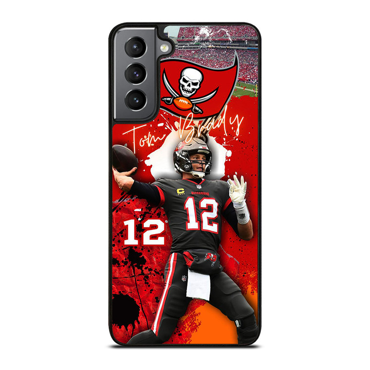 TOM BRADY GOAT TAMPA BAY BUCCANEERS 2 Samsung Galaxy S21 Plus Case Cover