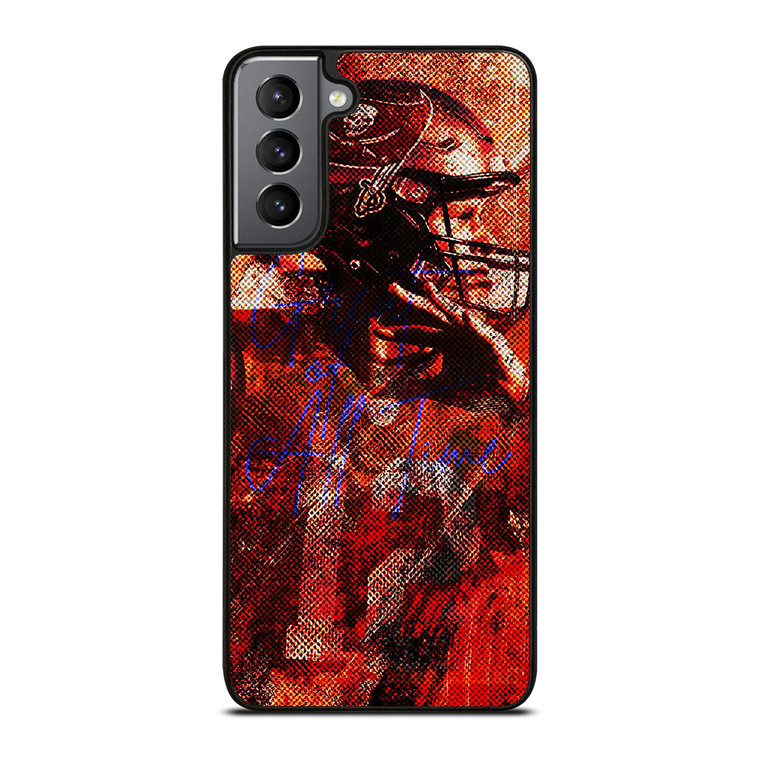 TOM BRADY GOAT TAMPA BAY BUCCANEERS Samsung Galaxy S21 Plus Case Cover