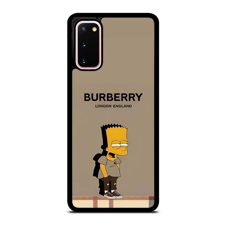 BURBERRY LONDON THE SIMPSONS Samsung Galaxy S20 Case Cover BURBERRY LONDON THE SIMPSONS Samsung Galaxy S20 Case Cover