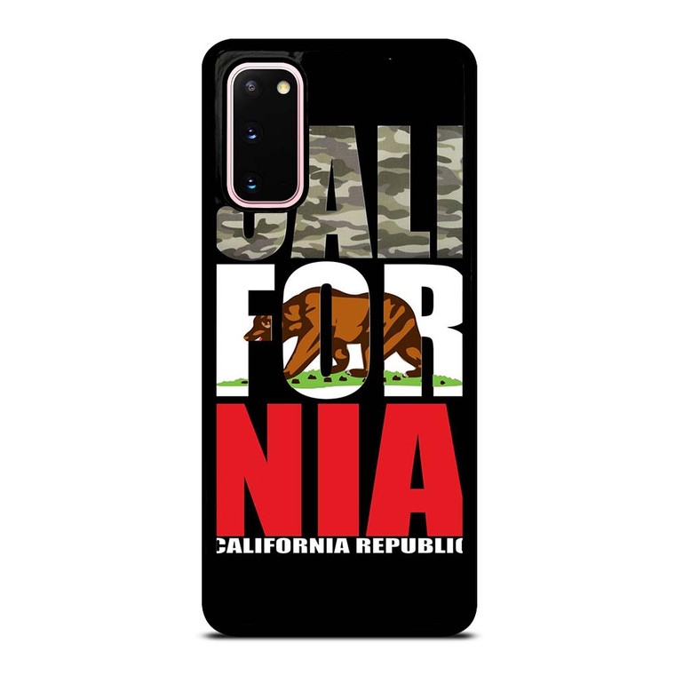 CALIFORNIA REPUBLIC CAMO SYMBOL Samsung Galaxy S20 Case Cover
