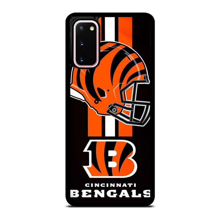 CINCINNATI BENGALS NFL HELMET Samsung Galaxy S20 Case Cover