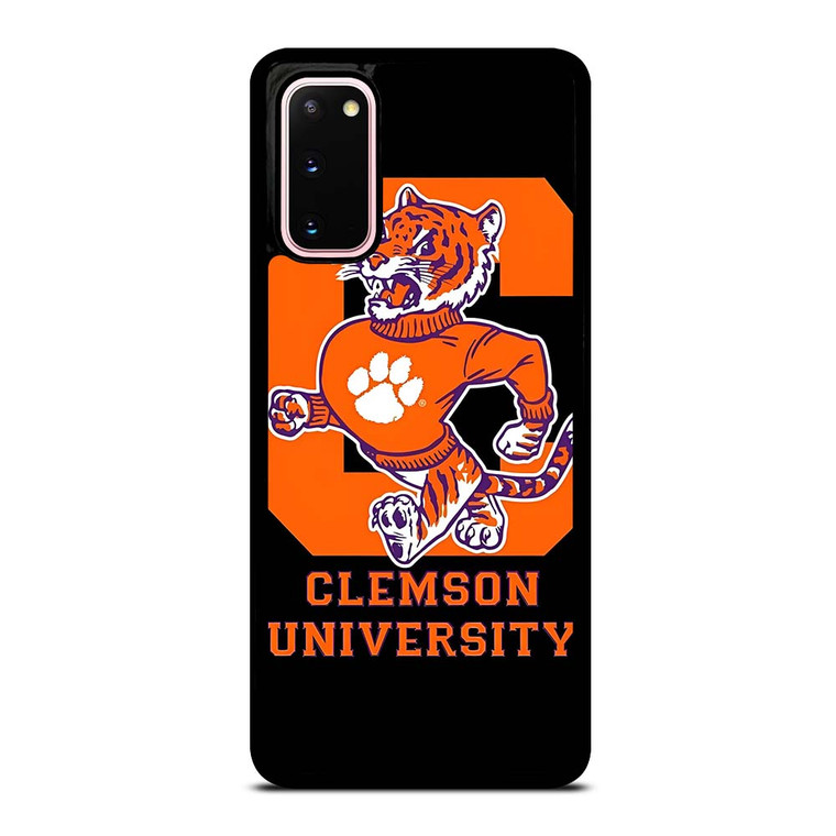 CLEMSON TIGERS UNIVERSITY ICON Samsung Galaxy S20 Case Cover
