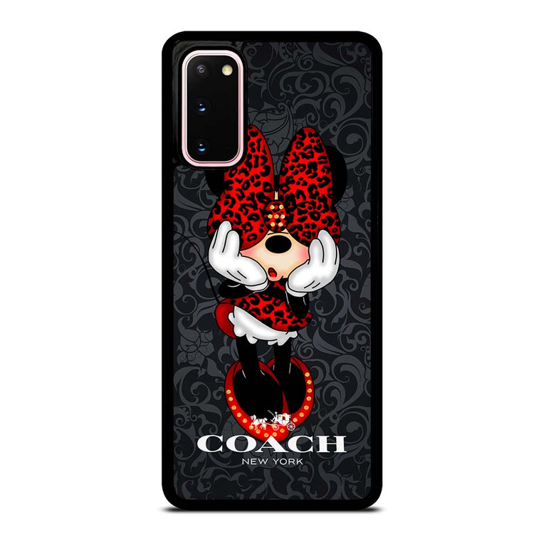 COACH MINNIE MOUSE CARTOON Samsung Galaxy S20 Case Cover