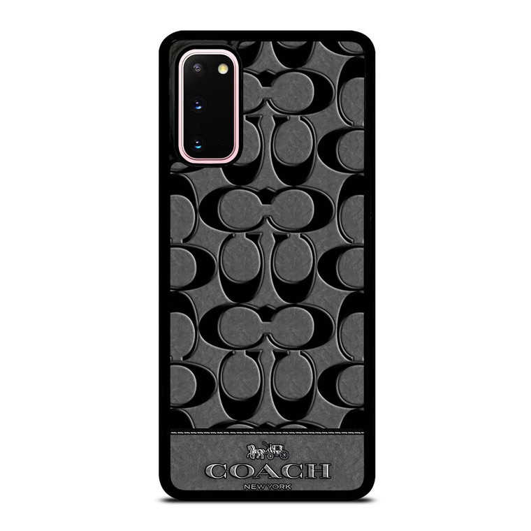 COACH NEW YORK GREY Samsung Galaxy S20 Case Cover