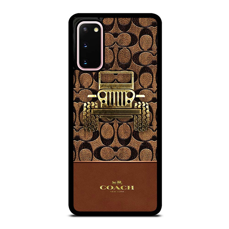 COACH NEW YORK JEEP Samsung Galaxy S20 Case Cover