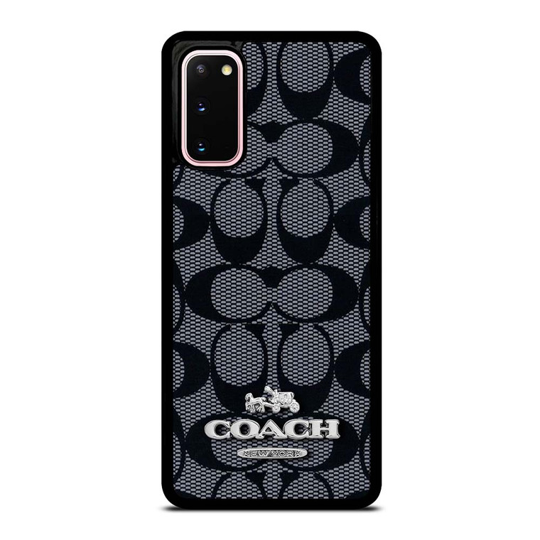 COACH NEW YORK PATTERN 2 Samsung Galaxy S20 Case Cover COACH NEW YORK PATTERN 2 Samsung Galaxy S20 Case Cover