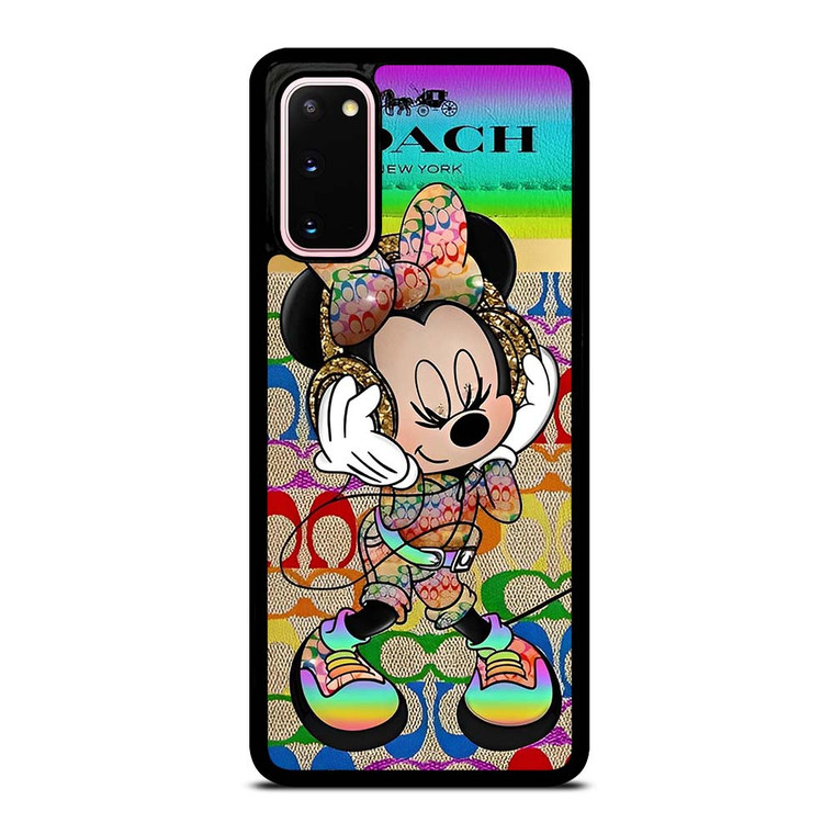 COACH RAINBOW MICKEY Samsung Galaxy S20 Case Cover