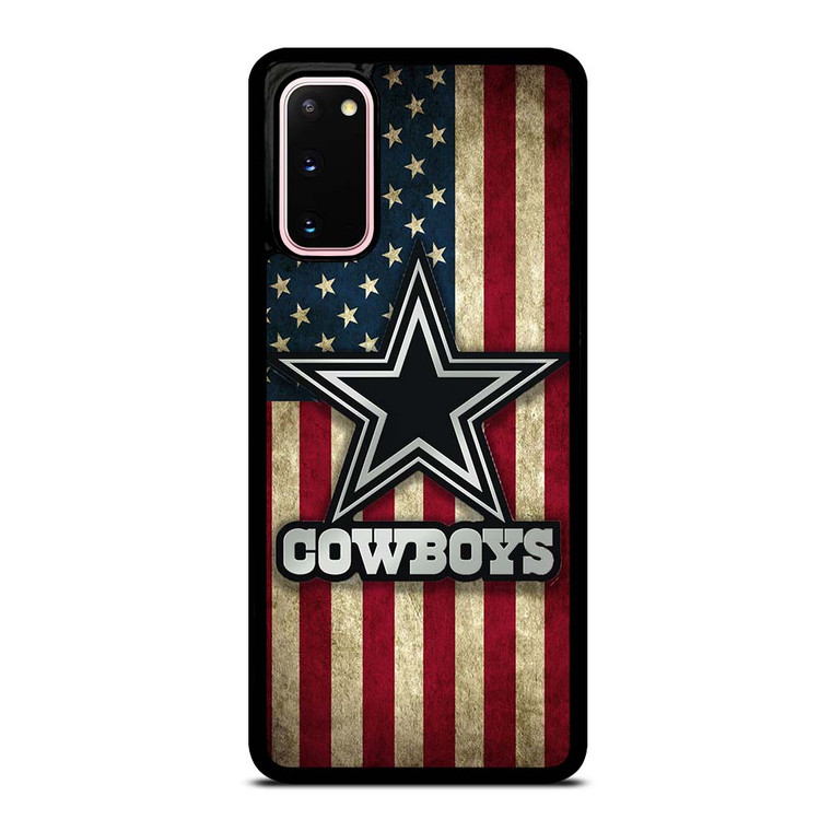 DALLAS COWBOYS AMERICAN FLAG Samsung Galaxy S20 Case Cover