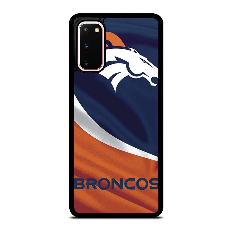 DENVER BRONCOS NFL TEAM FLAG Samsung Galaxy S20 Case Cover