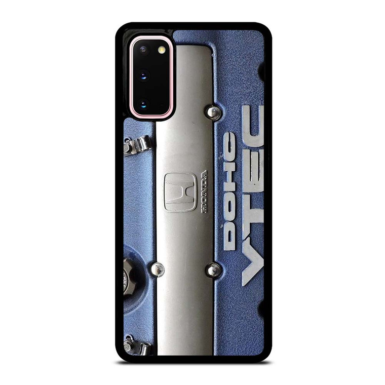DOHC VTEC HONDA ENGINE BLUE Samsung Galaxy S20 Case Cover