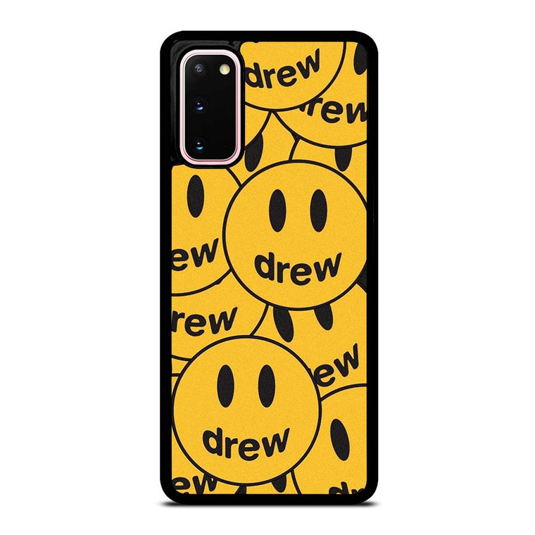 DREW SMILEY FACE PATTERN Samsung Galaxy S20 Case Cover