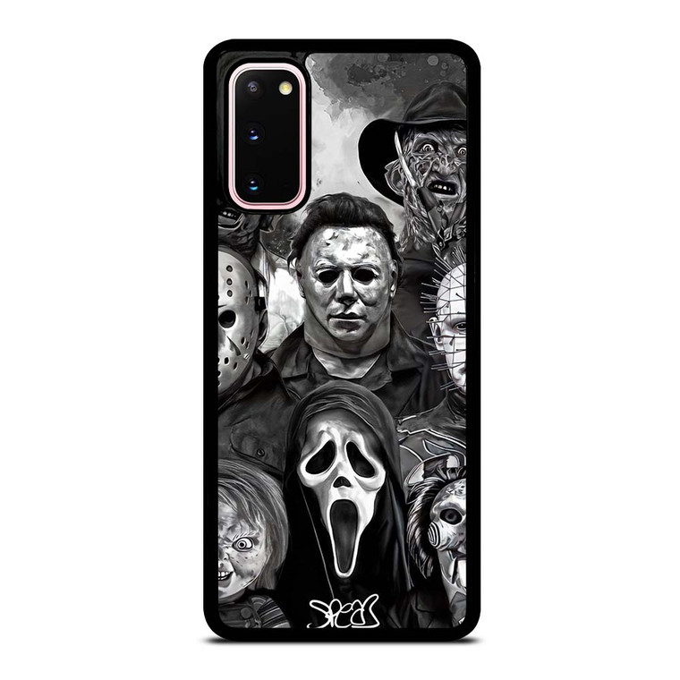 FAMOUS HORROR COLLAGE Samsung Galaxy S20 Case Cover