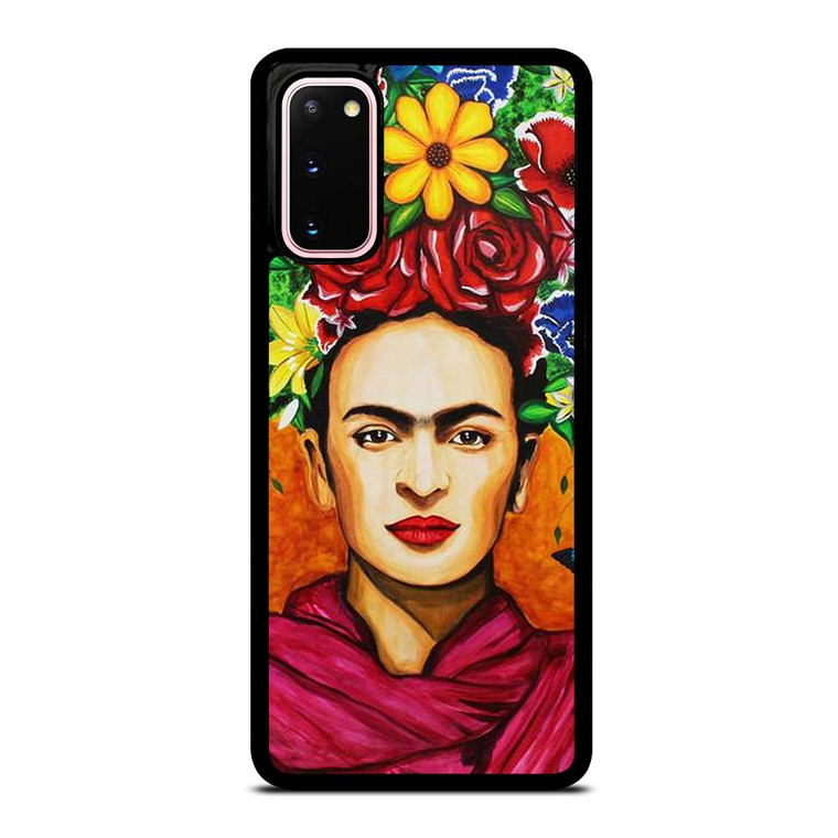 FRIDA KAHLO FLORAL ART Samsung Galaxy S20 Case Cover