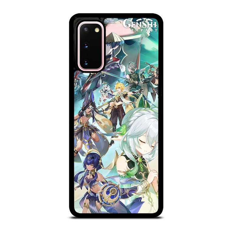 GENSHIN IMPACT MOBILE GAME CHARACTERS Samsung Galaxy S20 Case Cover