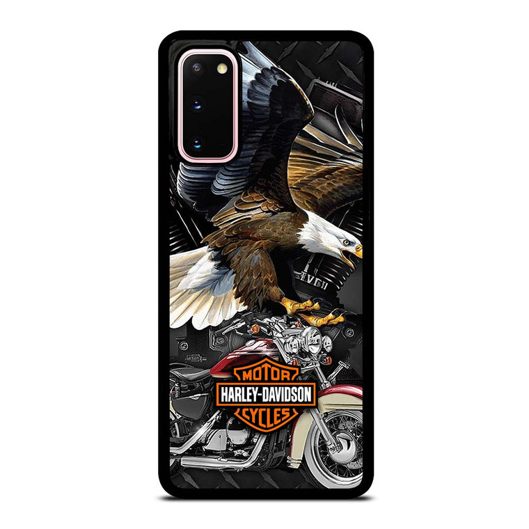 HARLEY DAVIDSON EAGLE METAL LOGO Samsung Galaxy S20 Case Cover