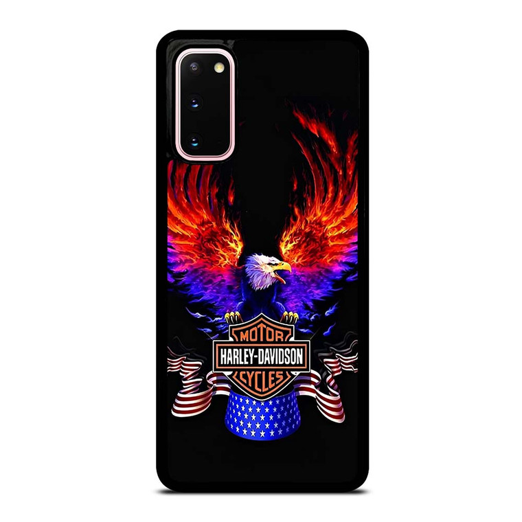 HARLEY DAVIDSON FLAME SWING Samsung Galaxy S20 Case Cover