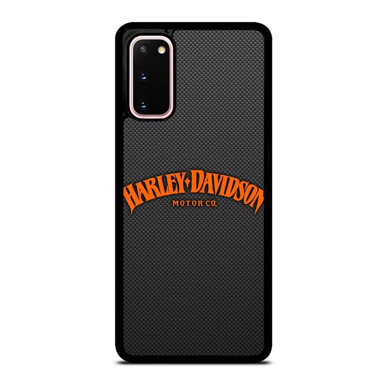 HARLEY DAVIDSON MOTOR CO CARBON Samsung Galaxy S20 Case Cover