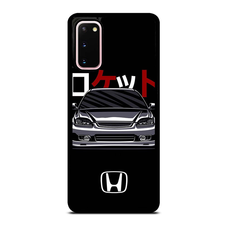 HONDA CIVIC RETRO DRAWING Samsung Galaxy S20 Case Cover
