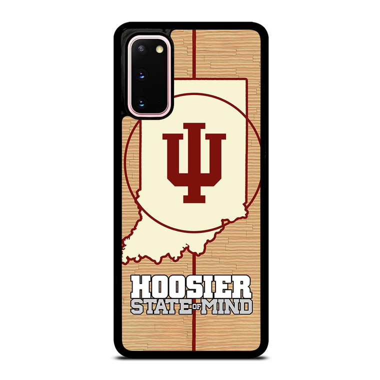 HOOSIER STATE OF MIND INDIANA WOODEN LOGO Samsung Galaxy S20 Case Cover