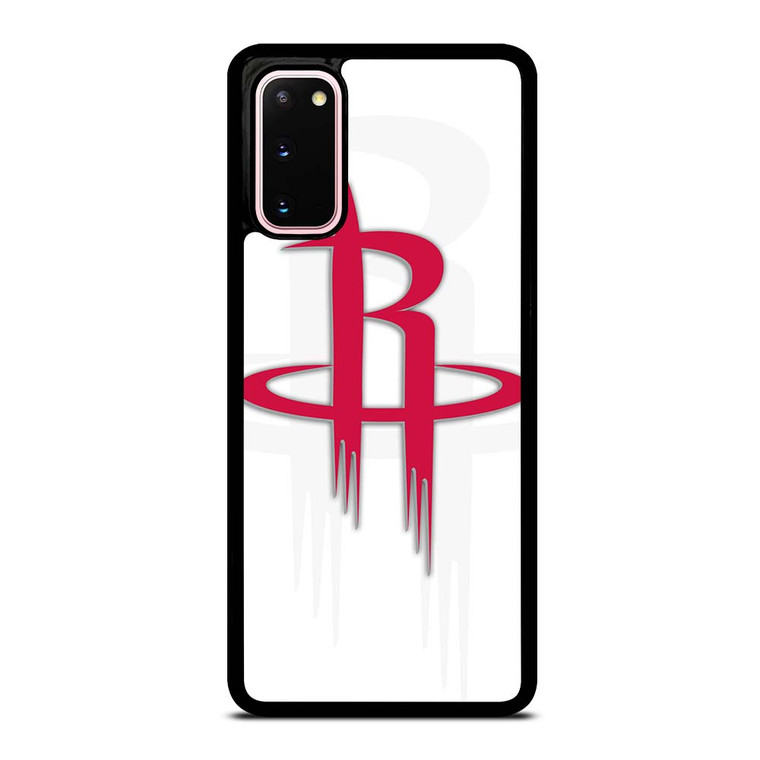 HOUSTON ROCKETS WHITE LOGO Samsung Galaxy S20 Case Cover