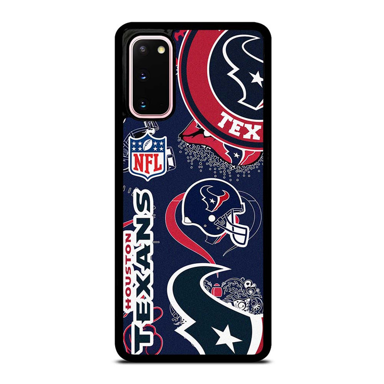 HOUSTON TEXANS NFL STICKER BOMB Samsung Galaxy S20 Case Cover