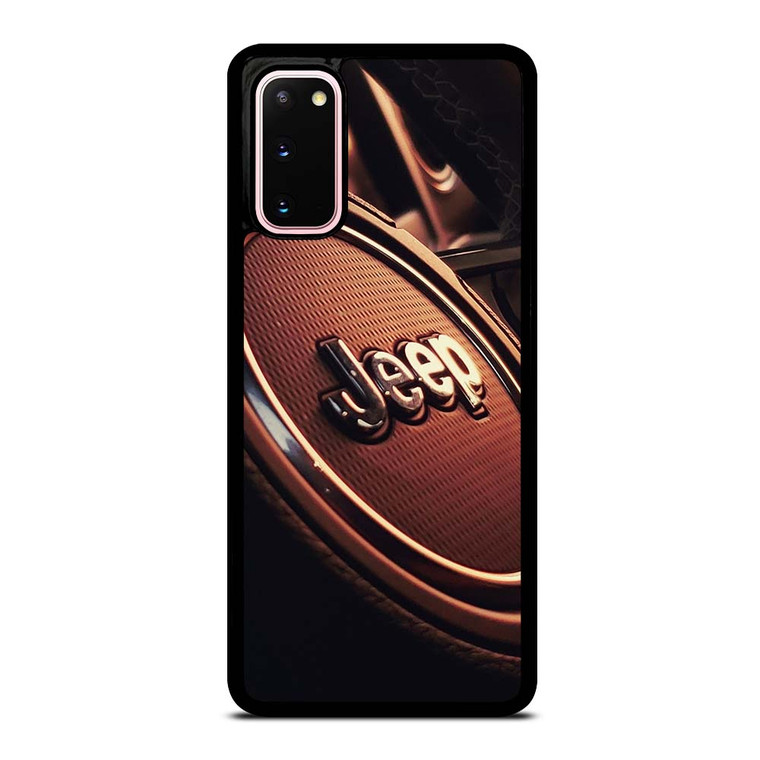 JEEP STEERING WHEEL LOGO Samsung Galaxy S20 Case Cover JEEP STEERING WHEEL LOGO Samsung Galaxy S20 Case Cover