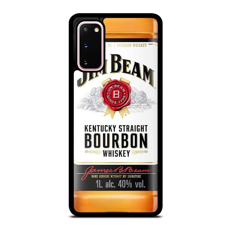 JIM BEAM WHISKEY Samsung Galaxy S20 Case Cover JIM BEAM WHISKEY Samsung Galaxy S20 Case Cover