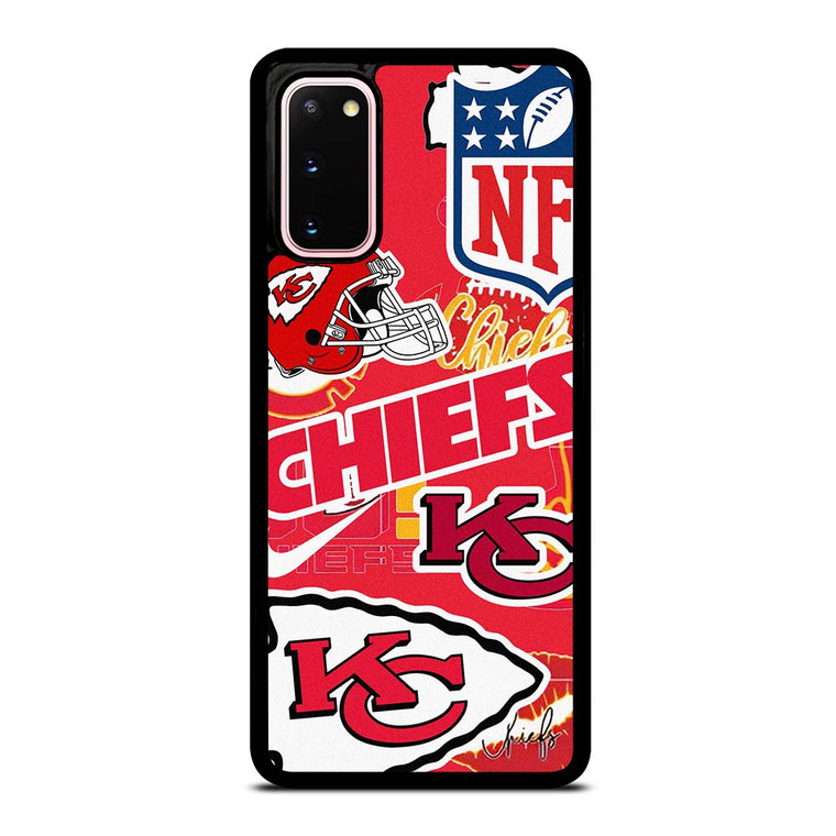 KANSAS CITY CHIEFS NFL STICKER BOMB Samsung Galaxy S20 Case Cover KANSAS CITY CHIEFS NFL STICKER BOMB Samsung Galaxy S20 Case Cover