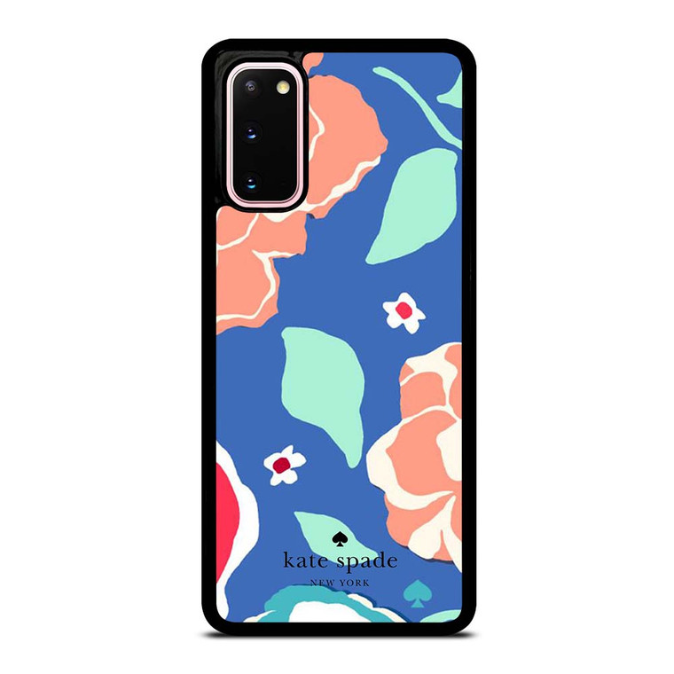 KATE SPADE NEW YORK BLUE FLORAL Samsung Galaxy S20 Case Cover KATE SPADE NEW YORK BLUE FLORAL Samsung Galaxy S20 Case Cover