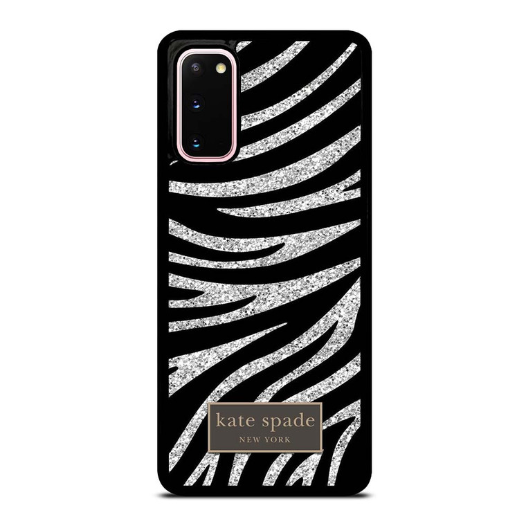 KATE SPADE NEW YORK ZEBRA PATTERN Samsung Galaxy S20 Case Cover
