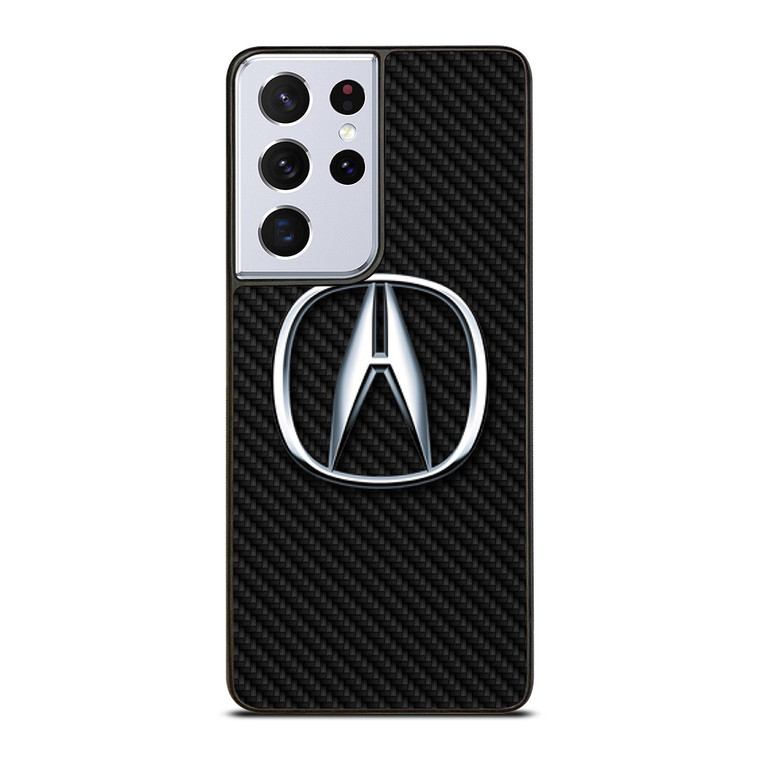 ACURA MOTORS CARBON FIBER Samsung Galaxy S21 Ultra Case Cover ACURA MOTORS CARBON FIBER Samsung Galaxy S21 Ultra Case Cover