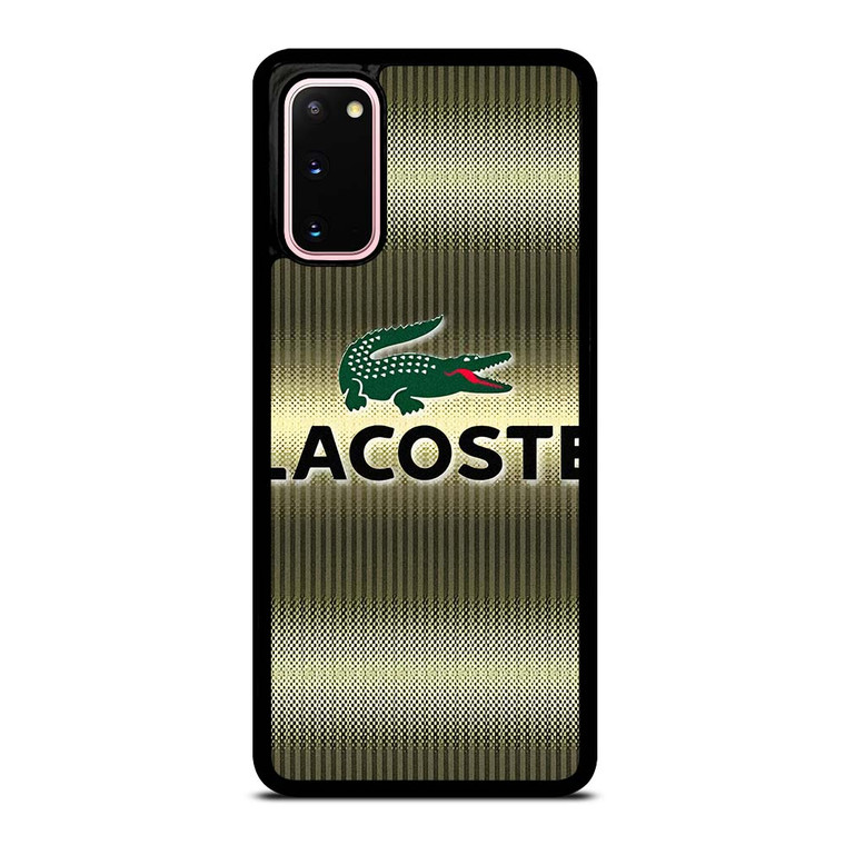 LACOSTE GOLD EMBLEM Samsung Galaxy S20 Case Cover LACOSTE GOLD EMBLEM Samsung Galaxy S20 Case Cover
