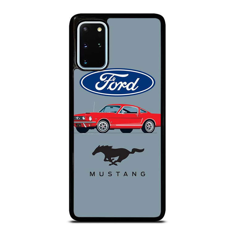 1965 FORD MUSTANG ILLUSTRATION Samsung Galaxy S20 Plus Case Cover
