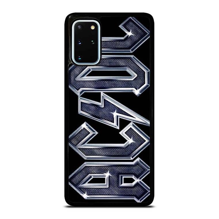 ACDC METAL CARBON LOGO Samsung Galaxy S20 Plus Case Cover