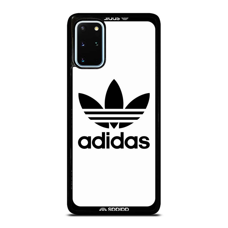 ADIDAS TREFOIL ROUND WHITE Samsung Galaxy S20 Plus Case Cover