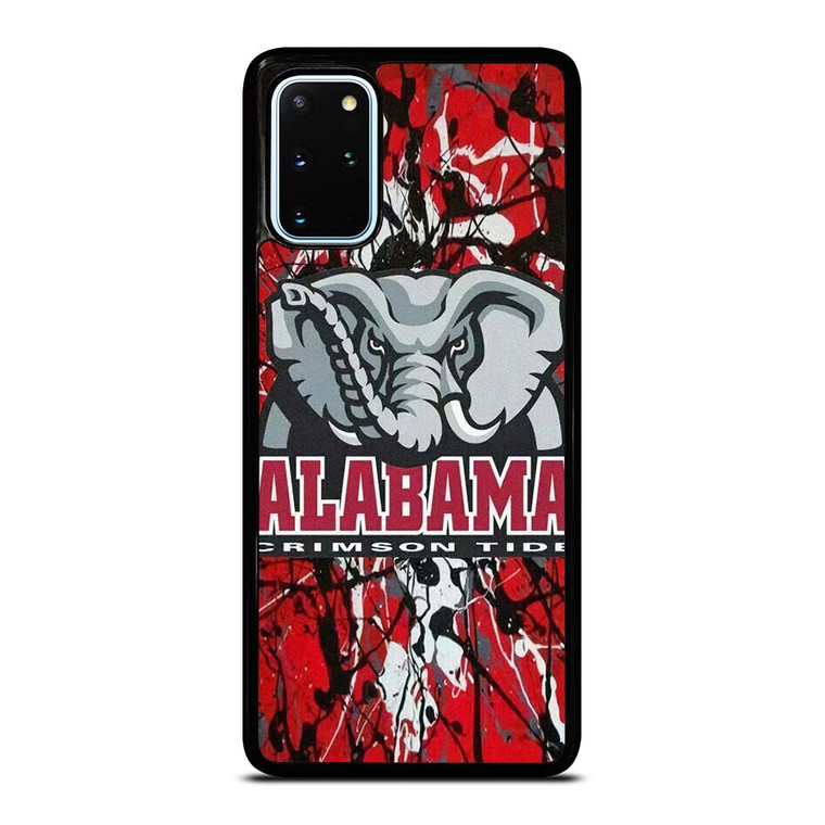 ALABAMA CRIMSON TIDE SPLASHED LOGO Samsung Galaxy S20 Plus Case Cover