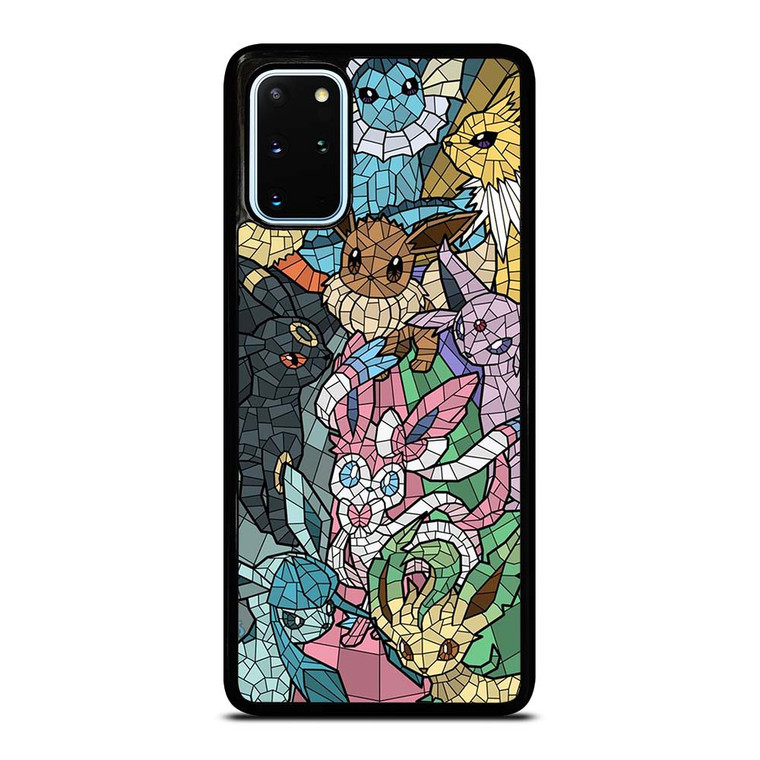 ALL POKEMON EEVEE MOZAIC Samsung Galaxy S20 Plus Case Cover