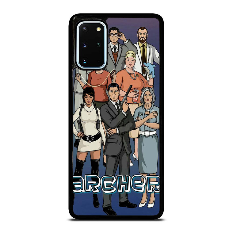 ARCHER CARTOON ALL CAST Samsung Galaxy S20 Plus Case Cover ARCHER CARTOON ALL CAST Samsung Galaxy S20 Plus Case Cover