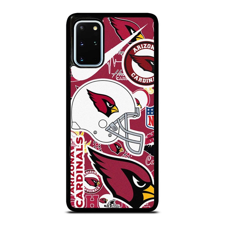 ARIZONA CARDINALS NFL STICKER BOMB Samsung Galaxy S20 Plus Case Cover