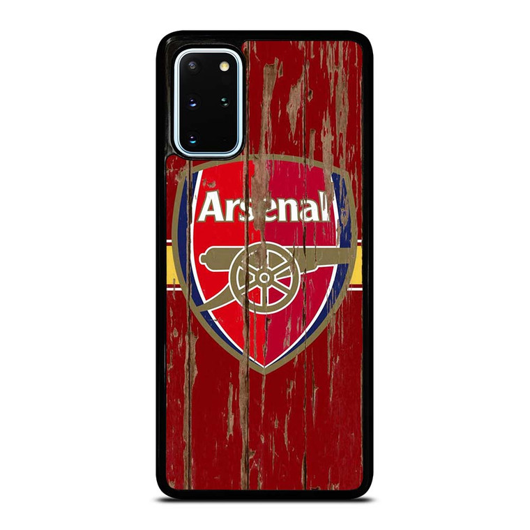 ARSENAL FC WOODEN LOGO Samsung Galaxy S20 Plus Case Cover