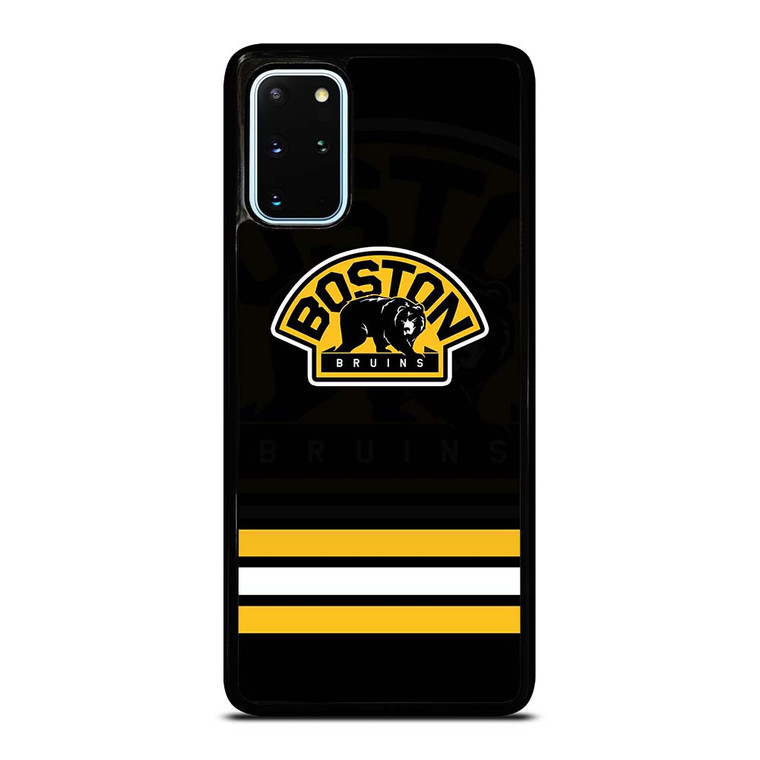 BOSTON BRUINS LOGO STRIPED Samsung Galaxy S20 Plus Case Cover BOSTON BRUINS LOGO STRIPED Samsung Galaxy S20 Plus Case Cover
