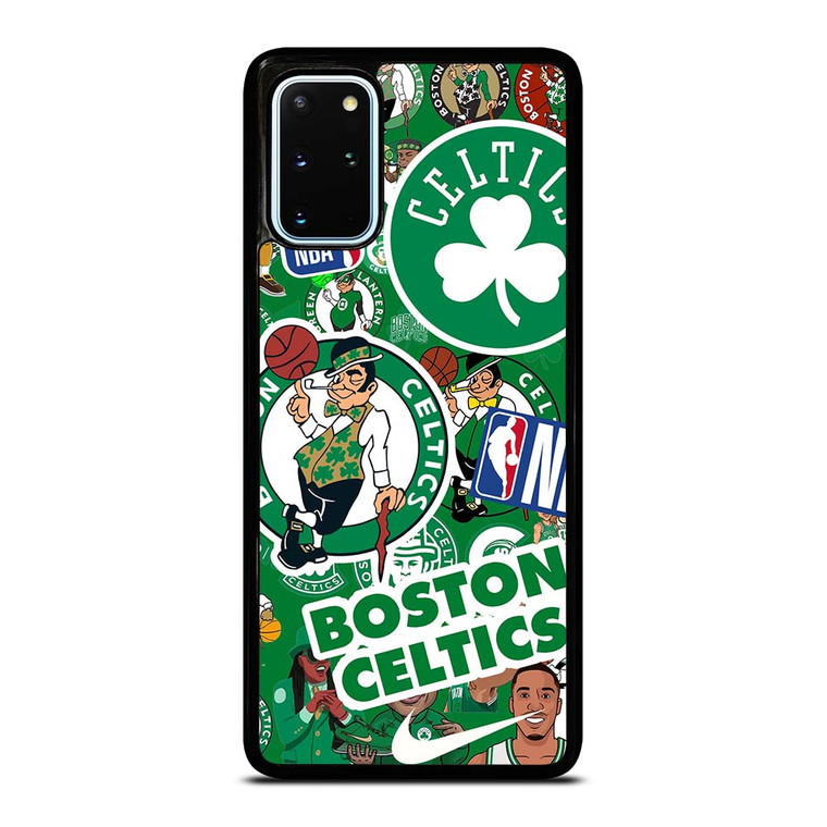 BOSTON CELTICS NBA STICKER BOMB Samsung Galaxy S20 Plus Case Cover