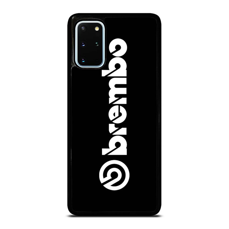 BREMBO DISC BRAKE BLACK LOGO Samsung Galaxy S20 Plus Case Cover