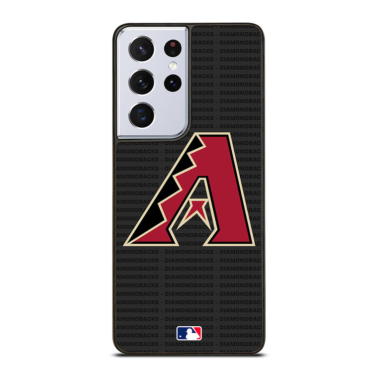 ARIZONA DIAMONDBACKS BASEBALL BLACK Samsung Galaxy S21 Ultra Case Cover