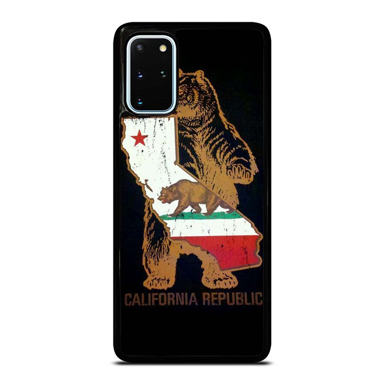 CALIFORNIA REPUBLIC BEAR ICON Samsung Galaxy S20 Plus Case Cover