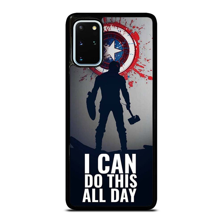 CAPTAIN AMERICA QUOTE Samsung Galaxy S20 Plus Case Cover