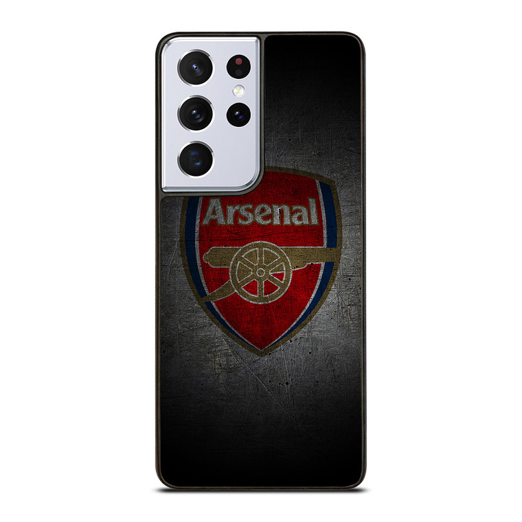 ARSENAL FC GUNNERS GRUNGE LOGO Samsung Galaxy S21 Ultra Case Cover