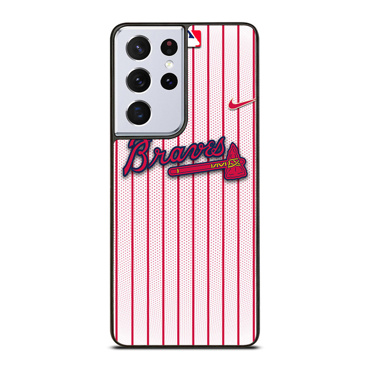 ATLANTA BRAVES MLB NIKE Samsung Galaxy S21 Ultra Case Cover