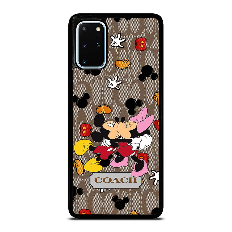 COACH MICKEY MINNIE MOUSE KISS Samsung Galaxy S20 Plus Case Cover