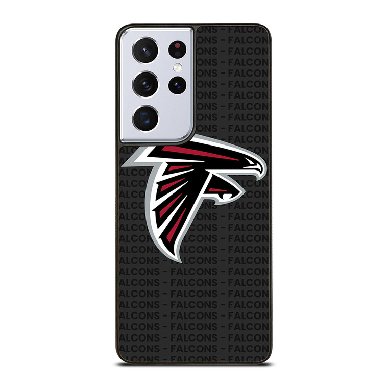 ATLANTA FALCONS FOOTBALL TEXT Samsung Galaxy S21 Ultra Case Cover